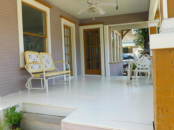 Front porch - furniture goes with house if tenant wishes