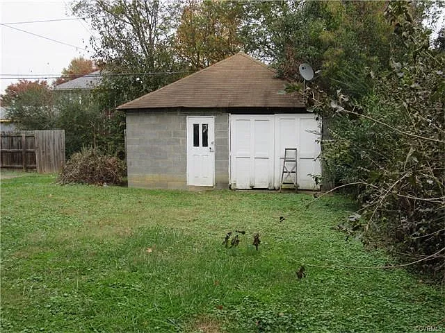 Garage with alley access