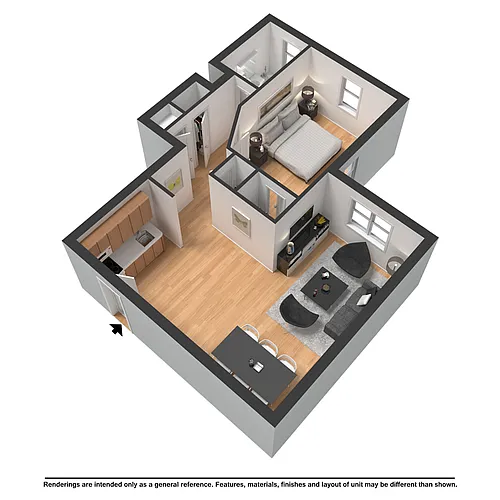 Floor plan I