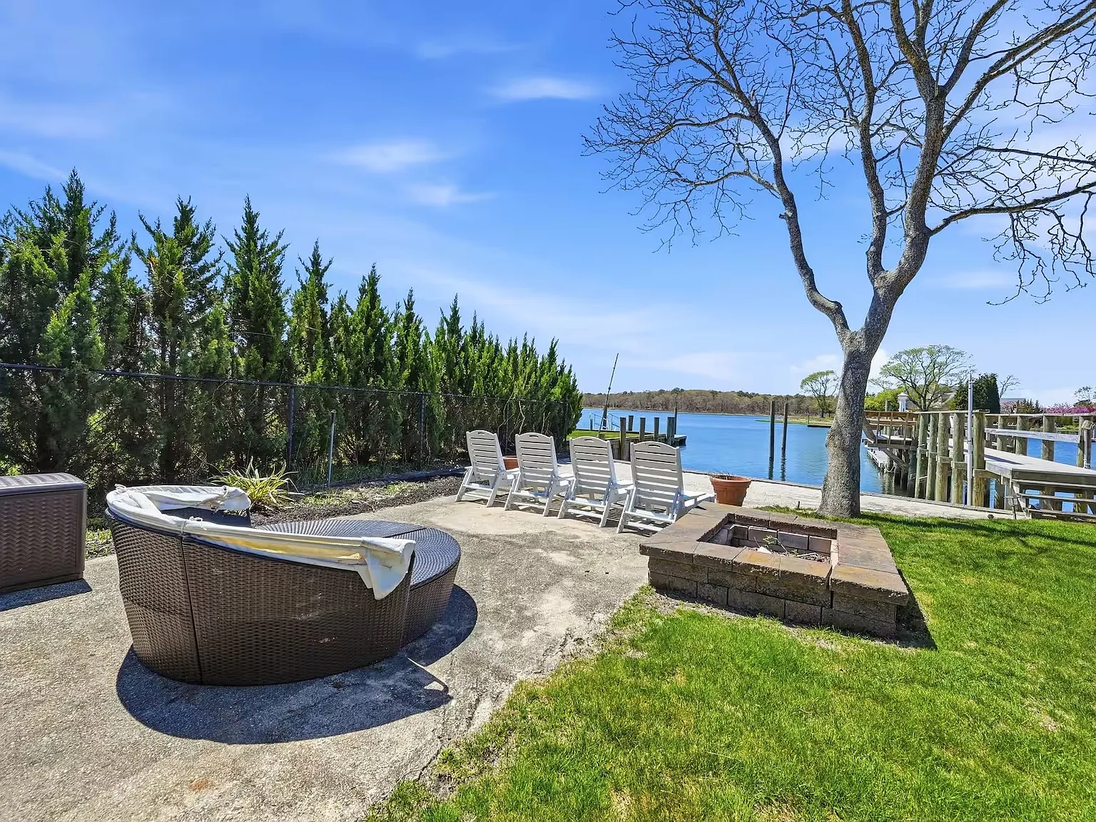 Aquebogue Summer Waterfront | Beach & Dock — Photo 2