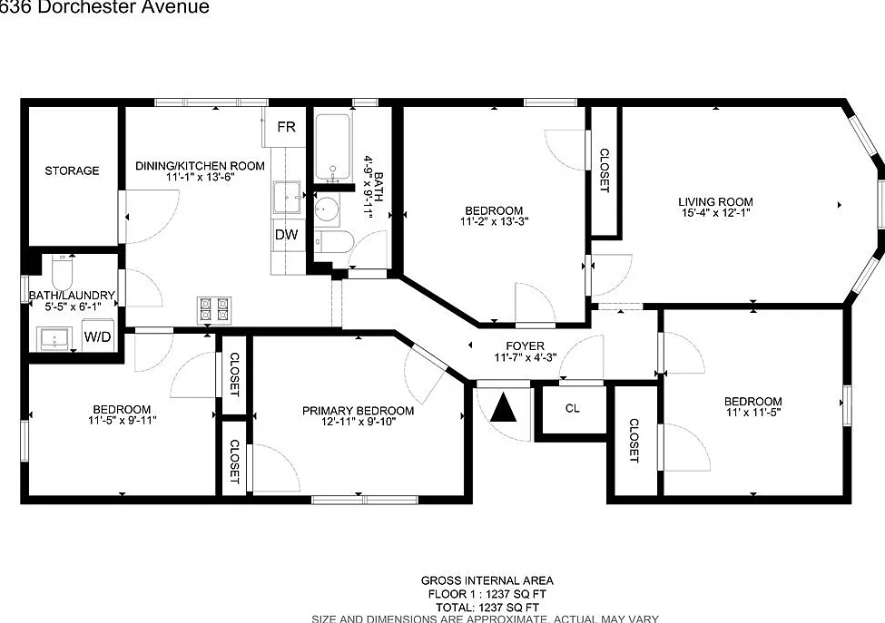4 bed, 1.5 bath, 1250 sqft, $3,995 — Photo 1
