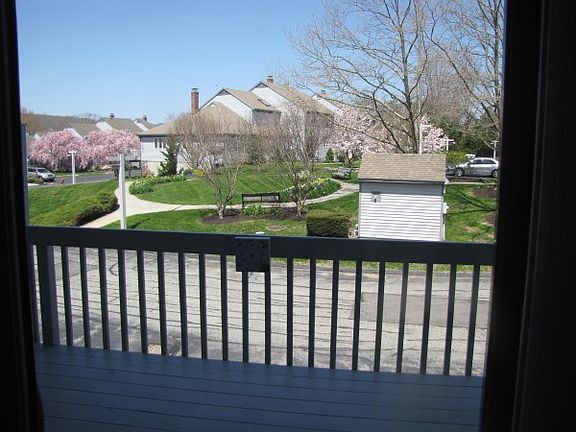view from deck