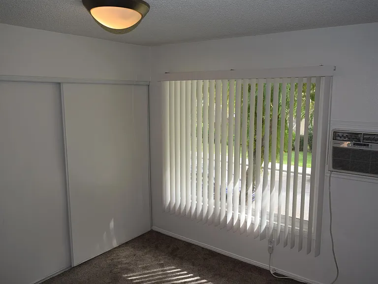 Master Bedroom equipped with remote control AC unit