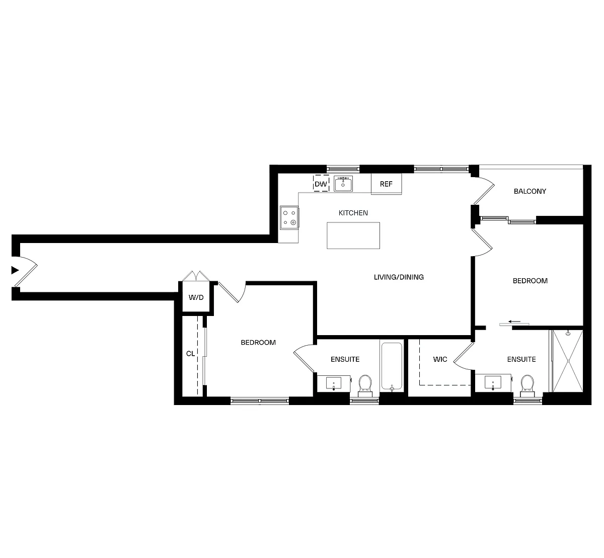 Floor plan B3