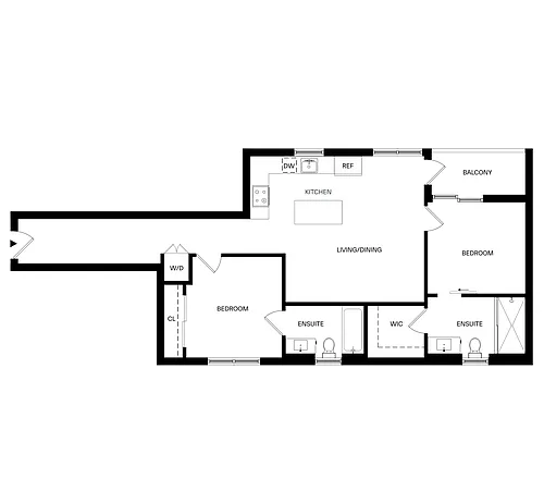 Floor plan B3