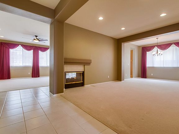 Pass through fireplace