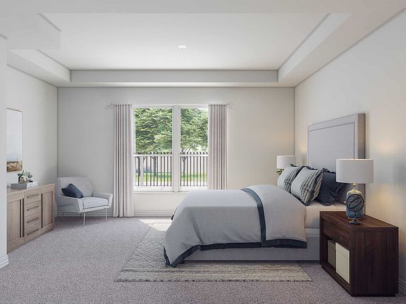 Pedernales Plan Optional Coffered Ceiling In Primary Bedroom