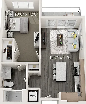 A3 Floor Plan - 3D A3 Floor Plan - 3D