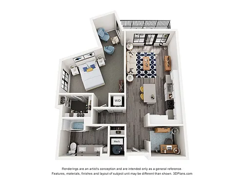Floor plan Mist Break - B4