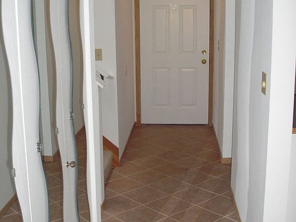Tiled entryway