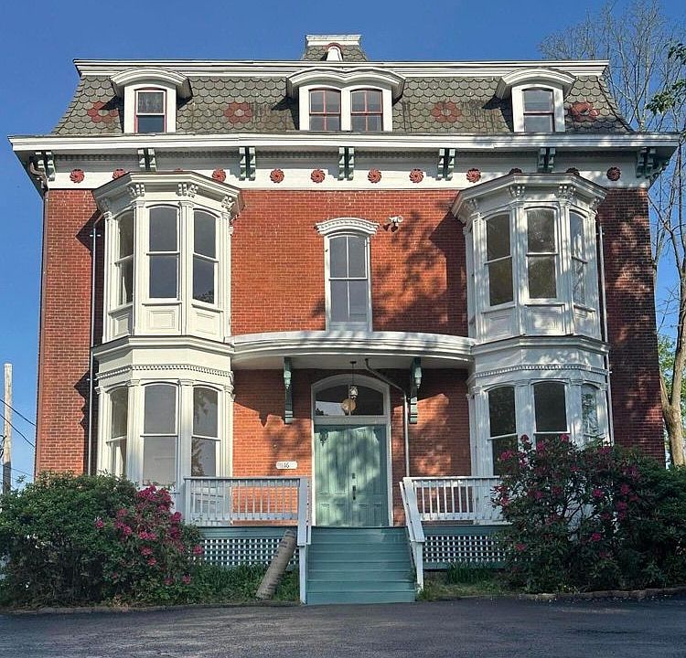 Building has its own parking lot for tenants.