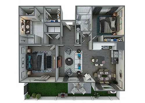 Floor plan Dunes