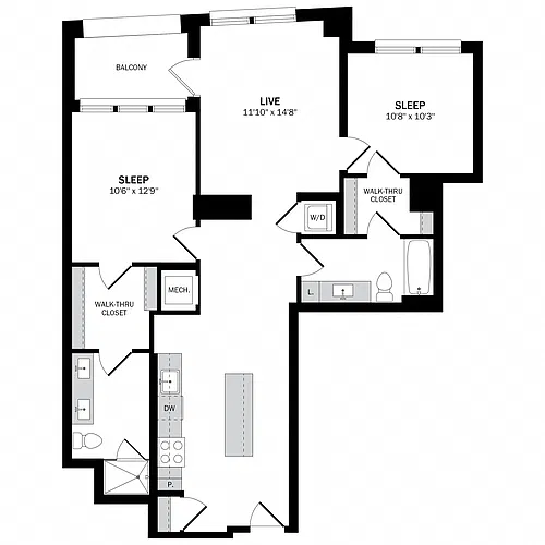 Floor plan HC12