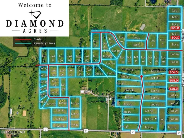 LOT 37 V Hwy, Diamond, MO 64840