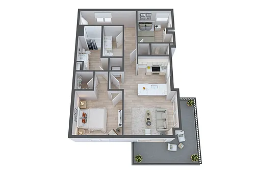 Floor plan B2
