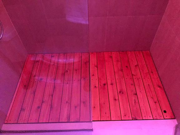 Cedar Wood Steam Shower