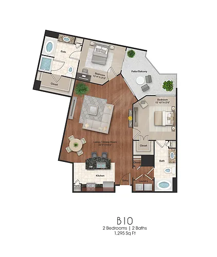 Floor plan B10