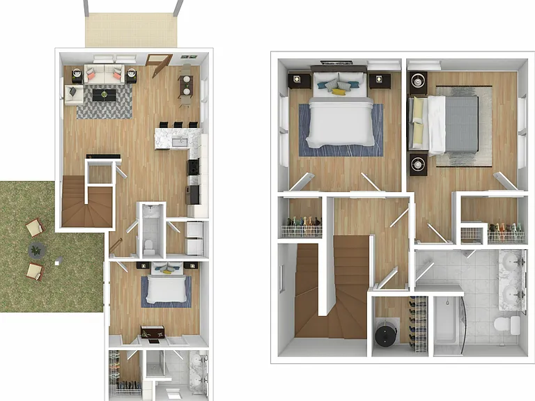 3BR TownHouse Twin 3BR TownHouse Twin