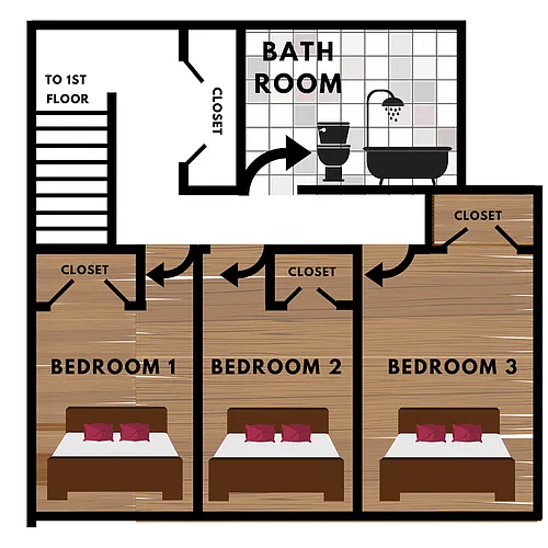 Floor plan The Marquette