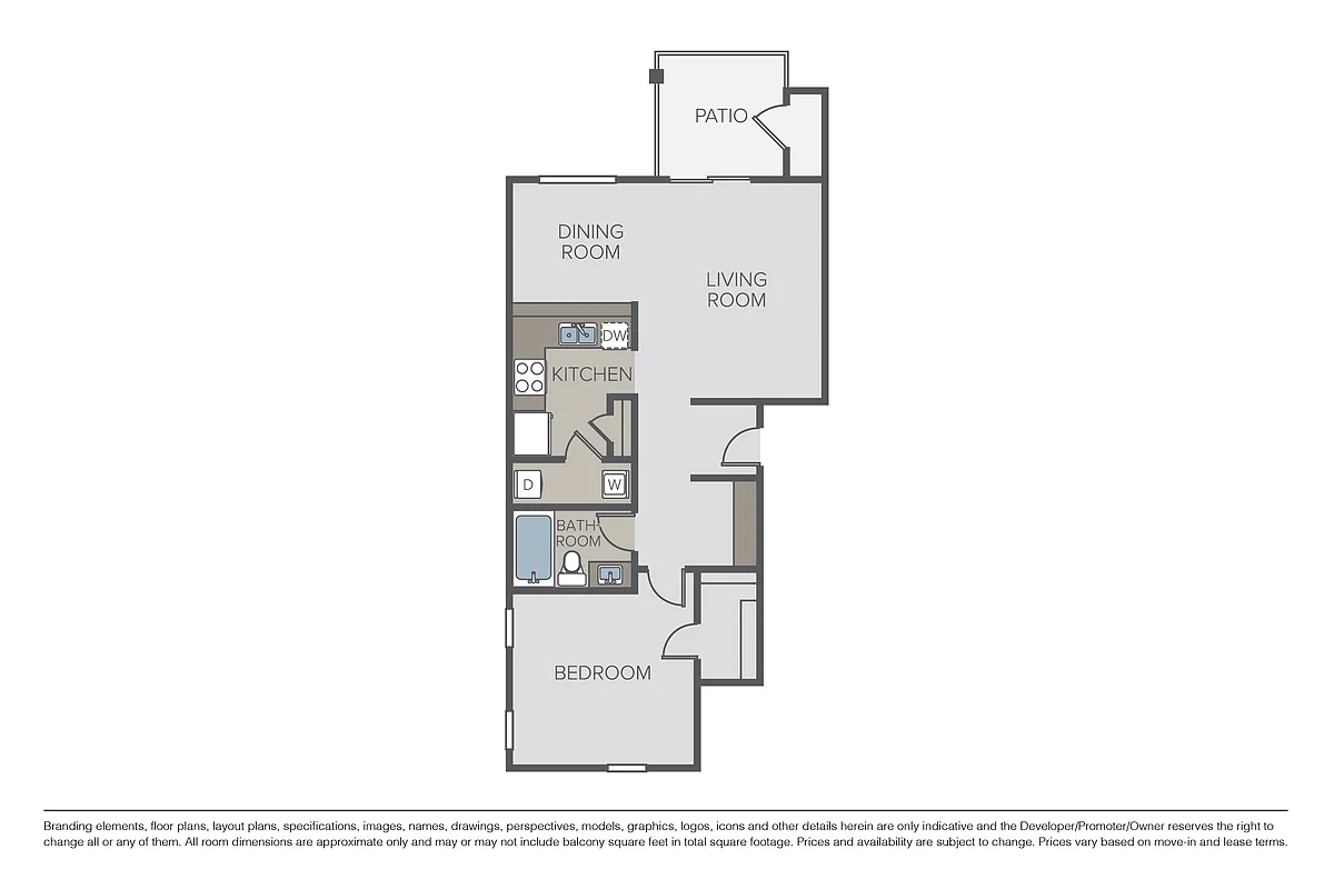 Floor plan Plan 1A