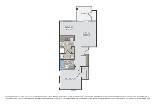 Floor plan Plan 1A