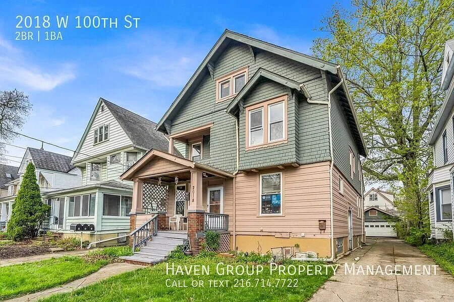 2018 W 100th St | UP, Cleveland, Ohio, 44102 - Spacious 2-bed 1-bath multi-family home! — Photo 2