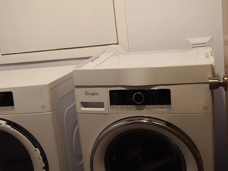 Laundry room on upper level