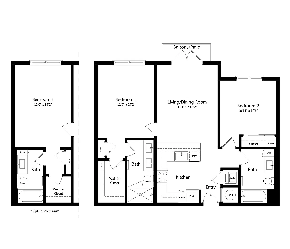 Floor plan B2 80