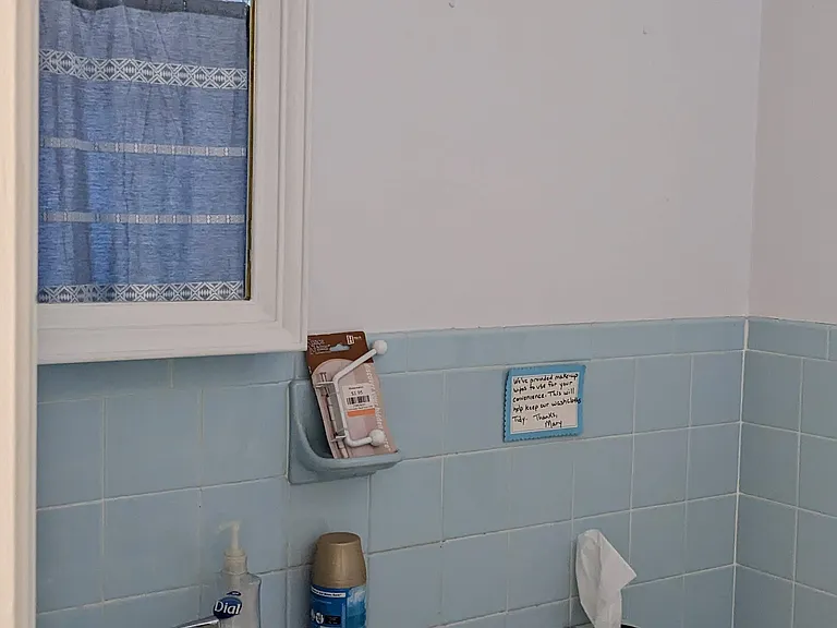 Bathroom off of Kitchen
