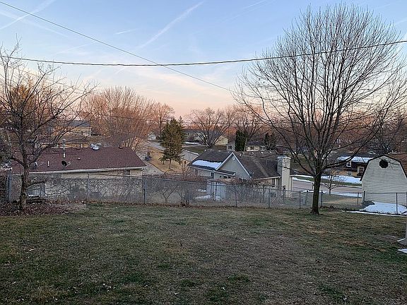 Backyard fully fenced