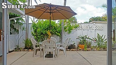 Private patio