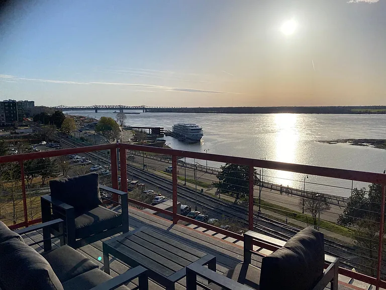 Rooftop deck
