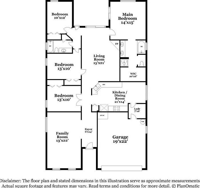 4 bed, 2.0 bath, 2110 sqft, $2,200 — Photo 2