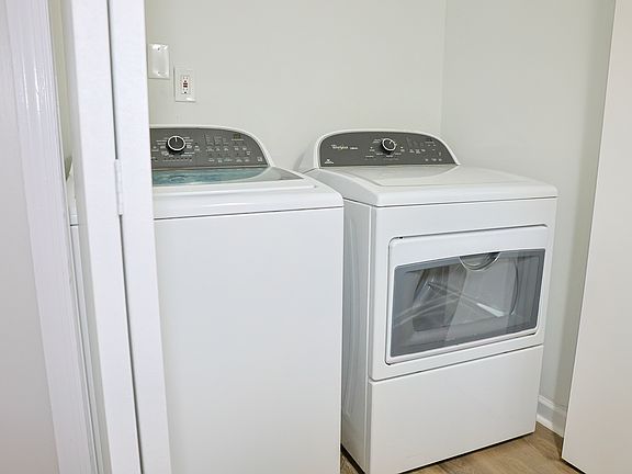 Washer and dryer