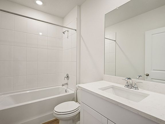 The Bathroom of the Bluebell Floorplan.