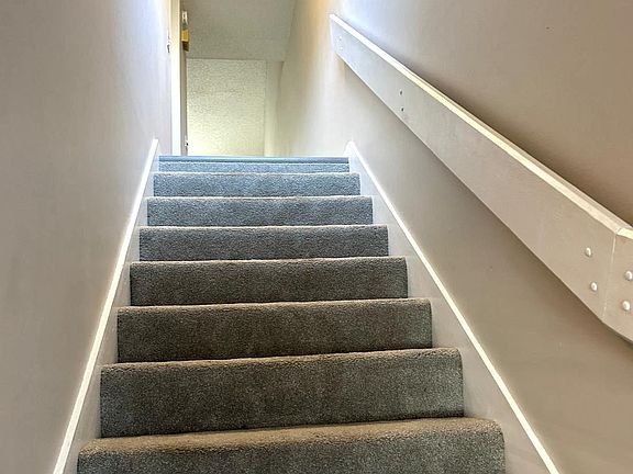 Private stairs.
