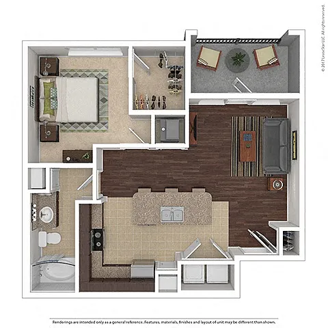 Floor plan A1A