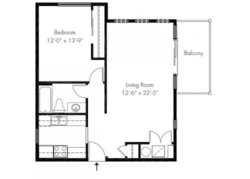 Floor plan Model C
