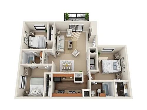Floor plan C1