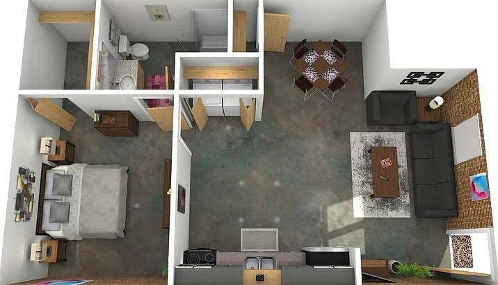 Carole Lombard B Floorplan Diagram