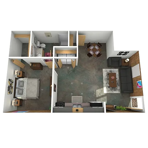 Floor plan Carole Lombard B