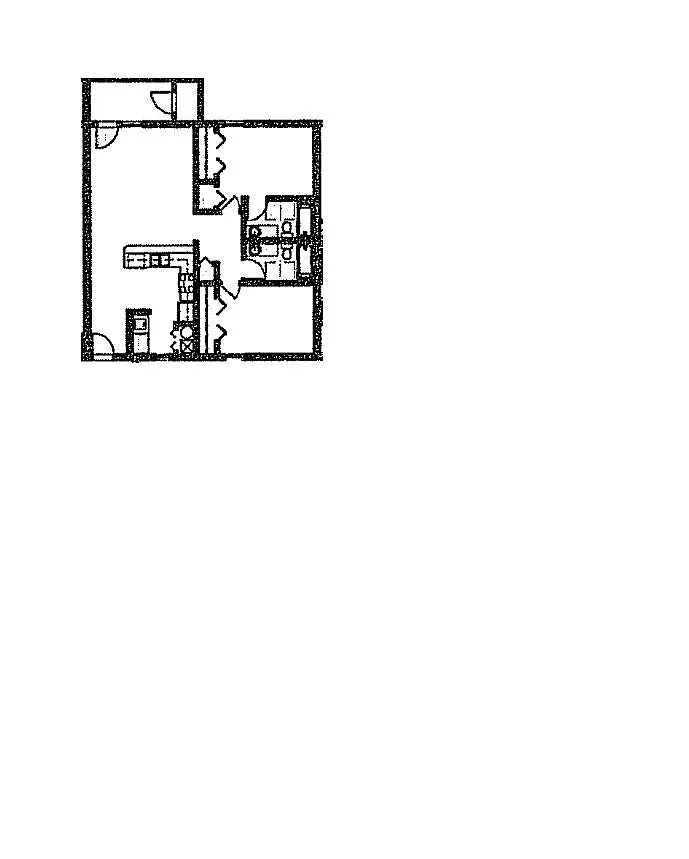 Floor plan 2 BR