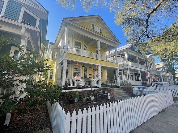 Fifth Street neighborhood view showing sister home next door. Photo taken 10.11.24