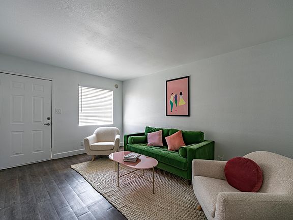 Inviting entry with bright natural light.