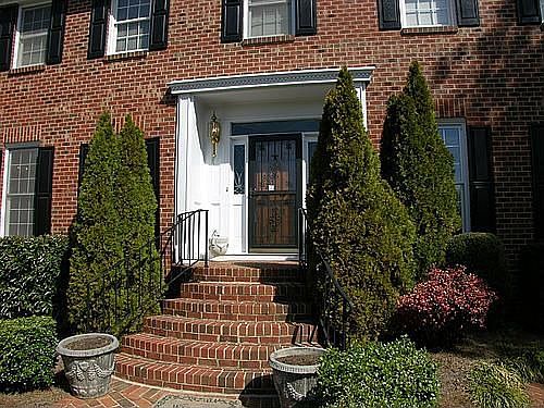 Grand Entrance To Front Of Home