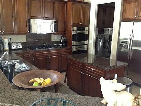 Custom cabinets and Stainless Steel appliances