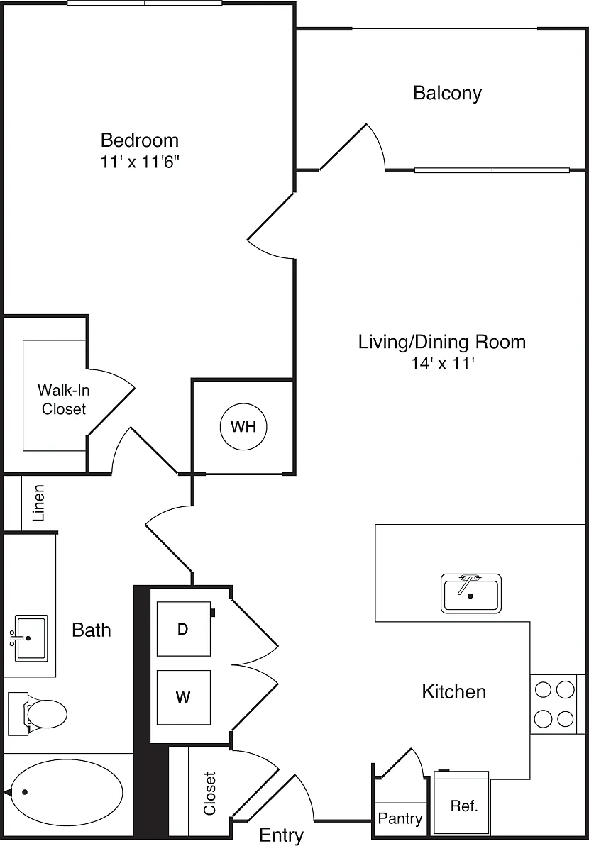 Floor plan The Ohio