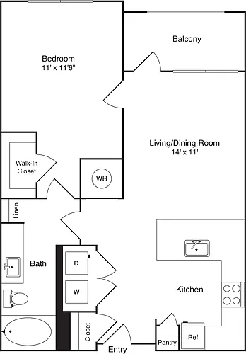 Floor plan The Ohio