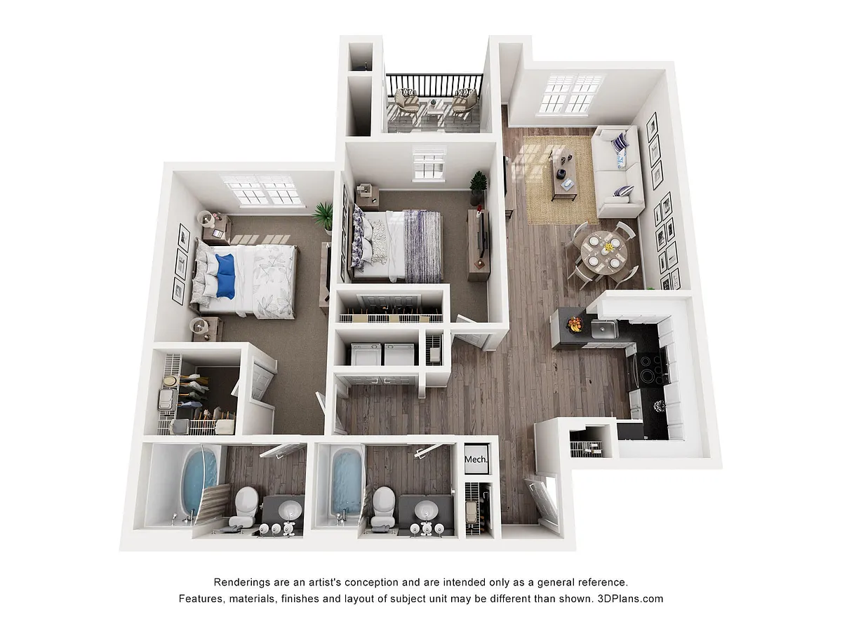 Floor plan B2