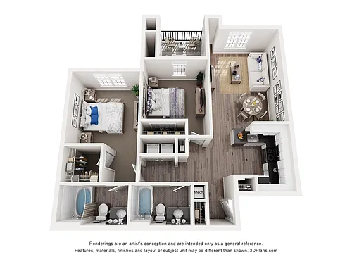 Floor plan B2
